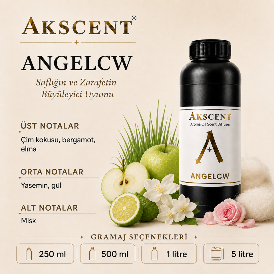 AKSCENT Angelcw Ortam Kokusu Esansı