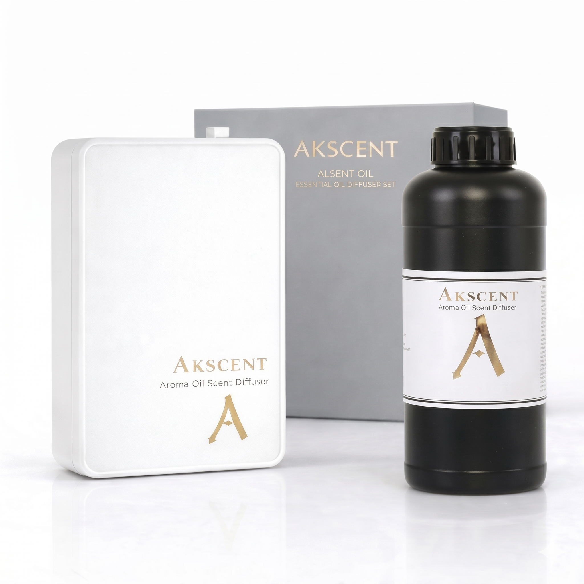 Akscent Smart Doluma Uygun Koku Makinesi ve Pudra Esans 1 lt