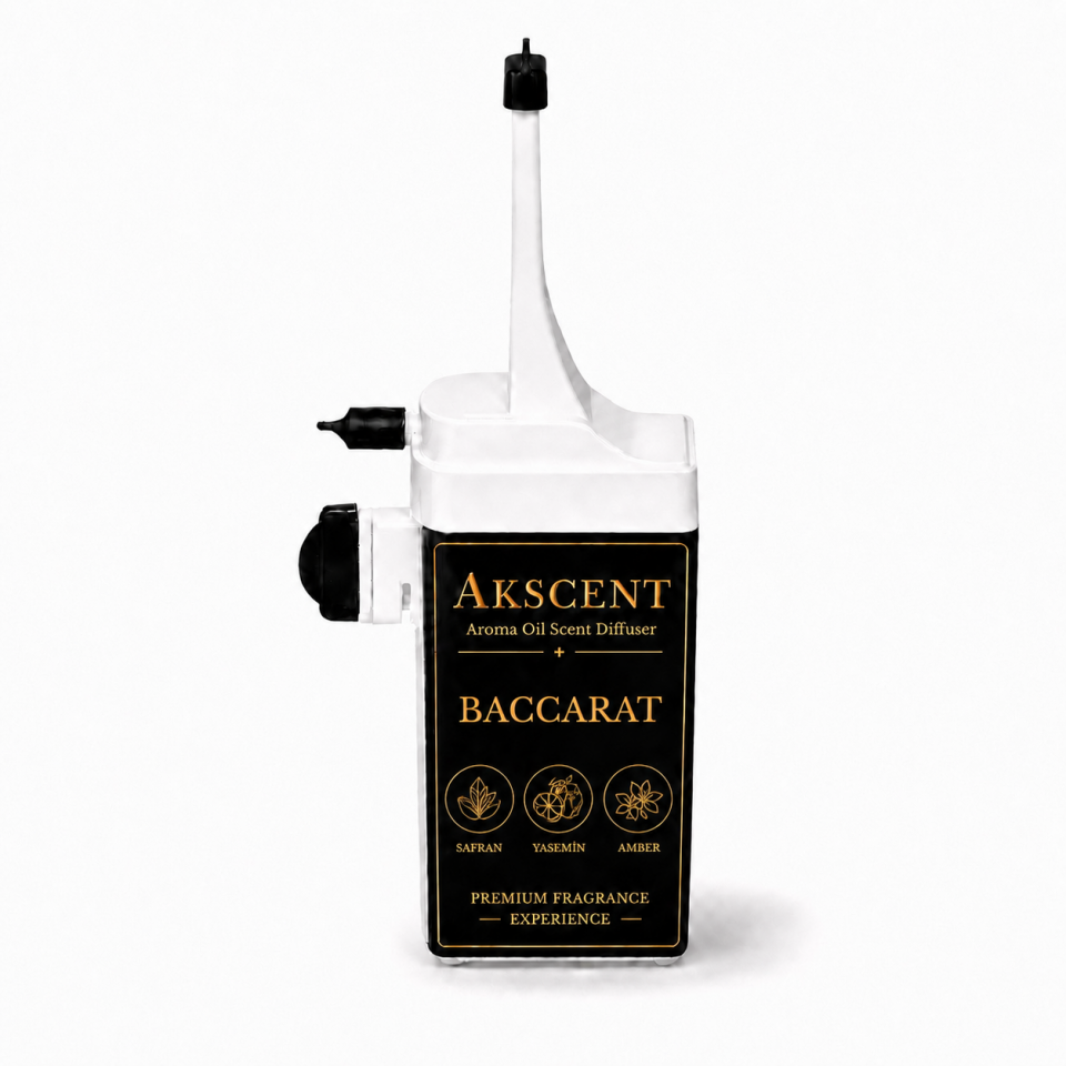 Akscent Pro Koku Makinesi Koku Kartuşu 120 ml - Baccarat