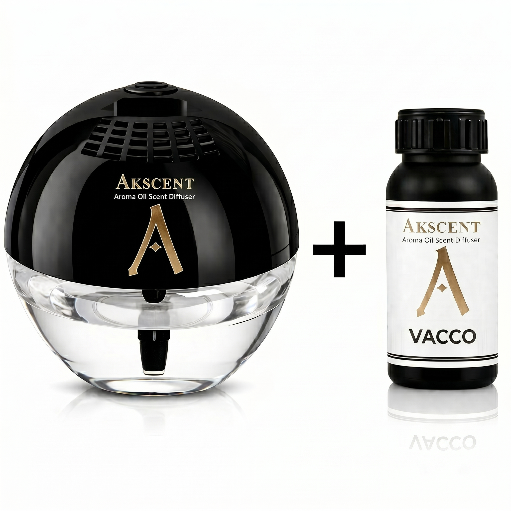 Akscent Küre Koku Makinesi ve 200 ml Vacco Esans
