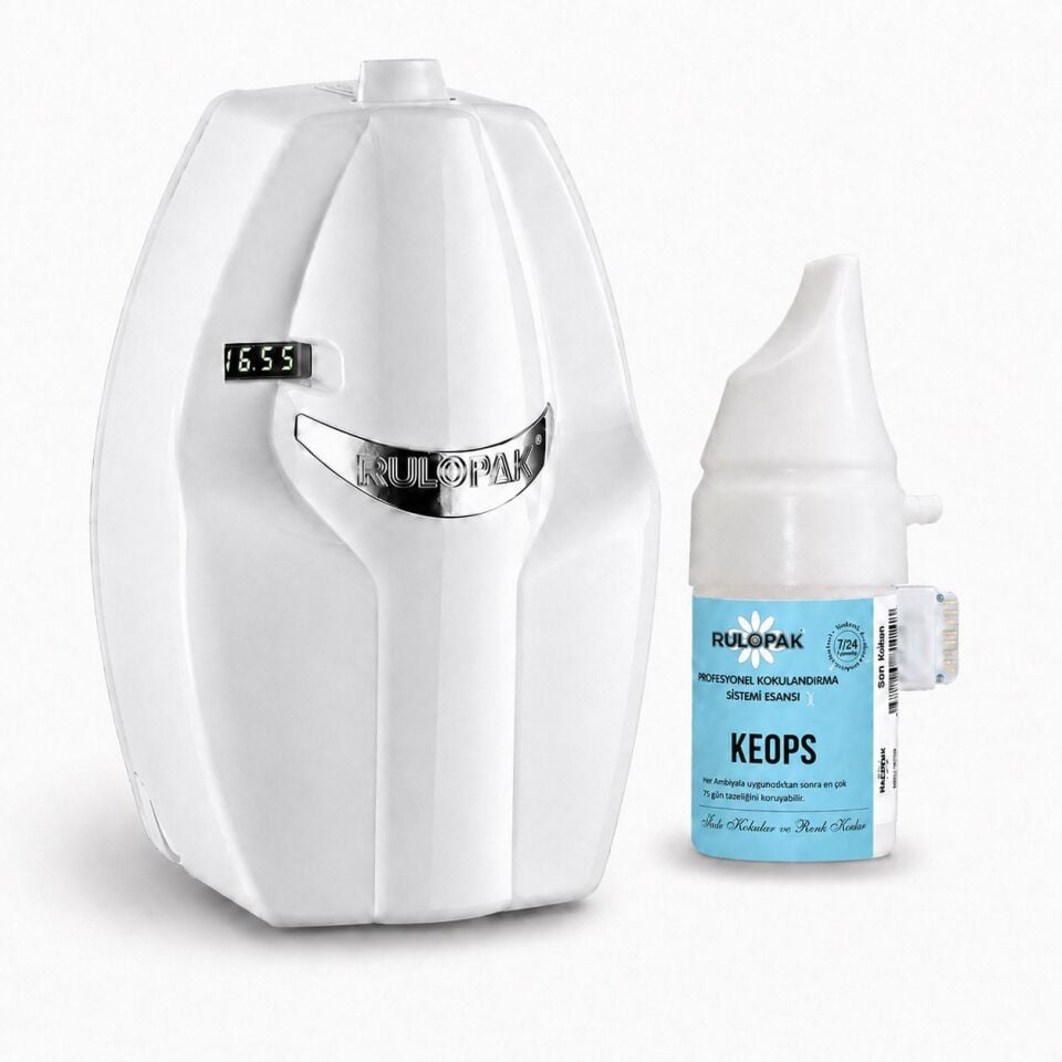 Rulopak Cosmic M5 Koku Makinesi ve Keops Koku Kartuşu 100 ml