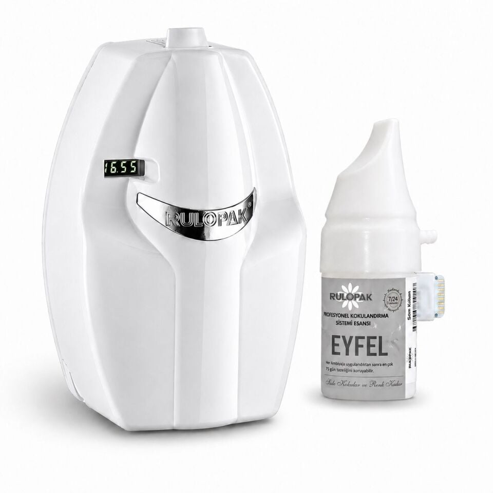 Rulopak Cosmic M5 Koku Makinesi ve Eyfel Koku Kartuşu 100 ml
