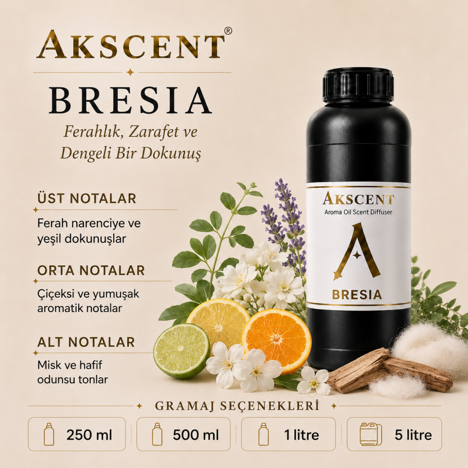 AKSCENT Bresia Ortam Kokusu Esansı