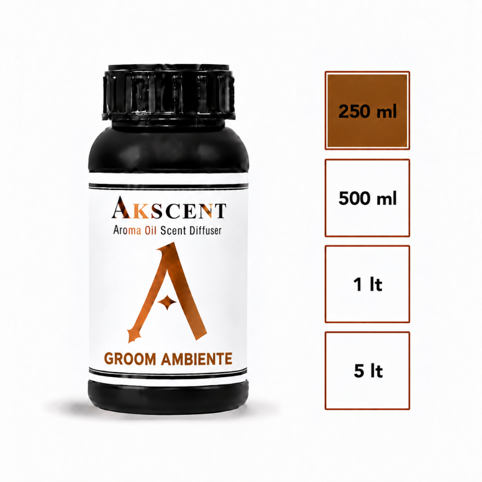 AKSCENT Groom Ambiente Ortam Kokusu Esansı