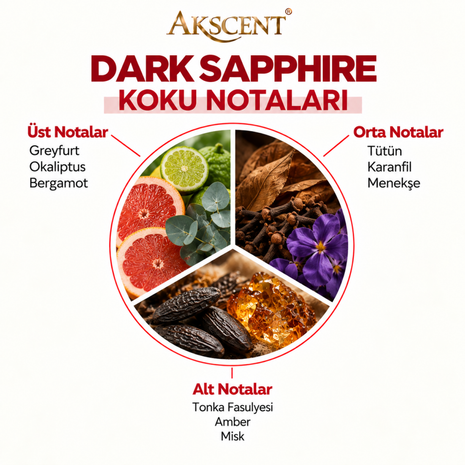Akscent Pro Geniş Alan Koku Makinesi ve Dark Sapphire Koku Kartuşu 120 ml