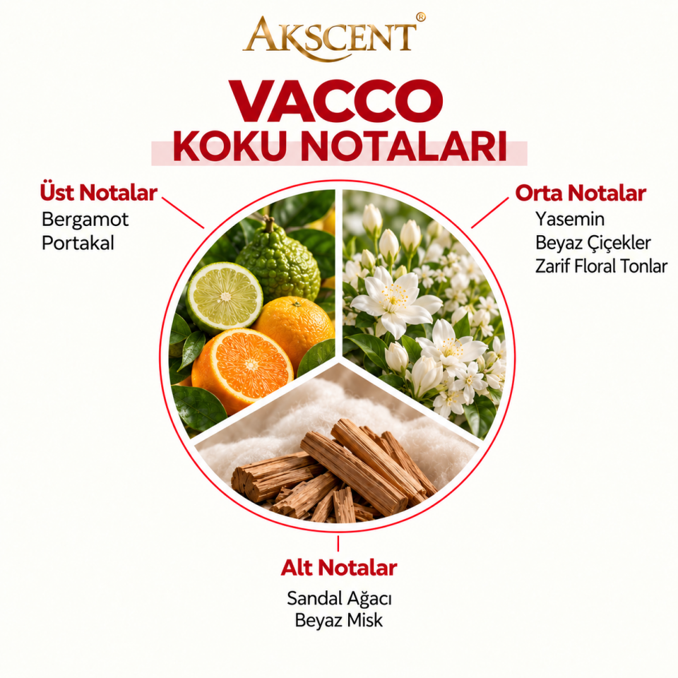 AKSCENT Vacco Ortam Kokusu Esansı