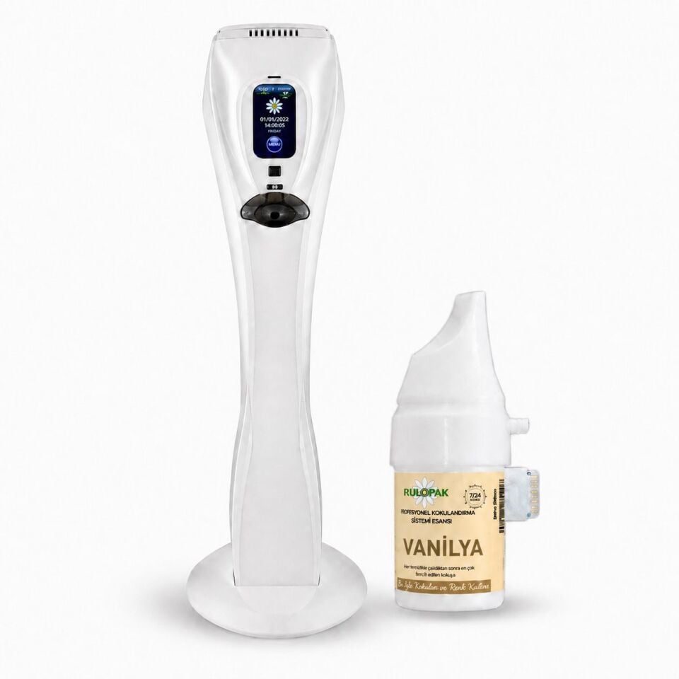 Rulopak Cosmo M6 Koku Makinesi ve Vanilya Koku Kartuşu 100 ml