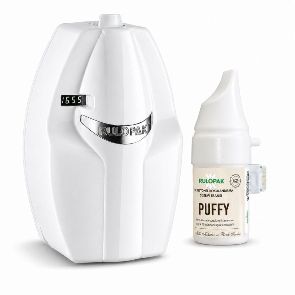 Rulopak Cosmic M5 Koku Makinesi ve Puffy Koku Kartuşu 100 ml