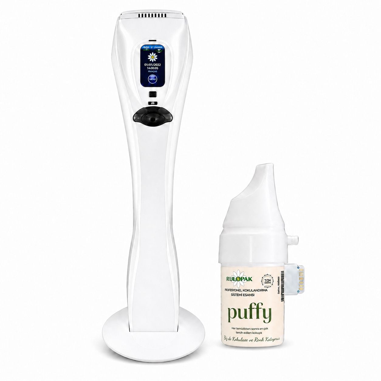 Rulopak Cosmo M6 Koku Makinesi ve Puffy Koku Kartuşu 100 ml