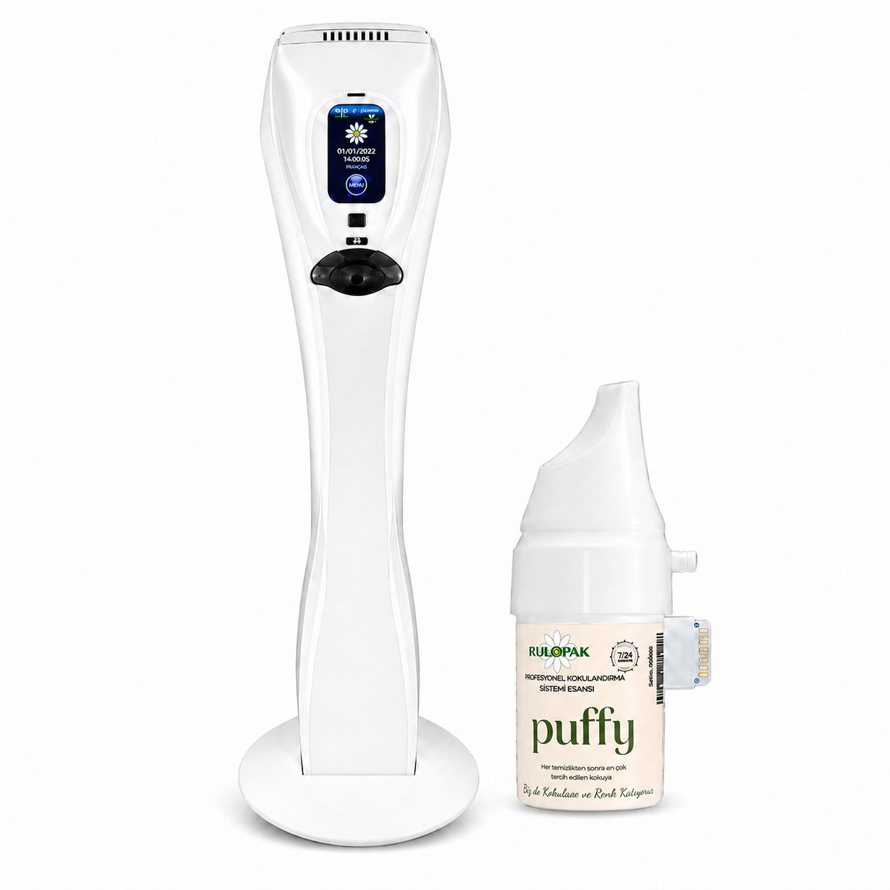 Rulopak Cosmo M6 Koku Makinesi ve Puffy Koku Kartuşu 100 ml