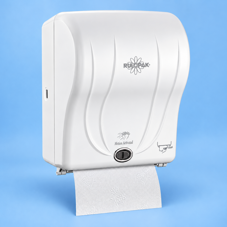 Rulopak Sensörlü Kağıt Havlu Dispenseri 21 cm Beyaz