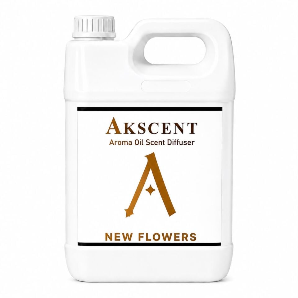 Akscent Genel Uyumlu Kartuş Esansı - New Flowers 5 Lt.