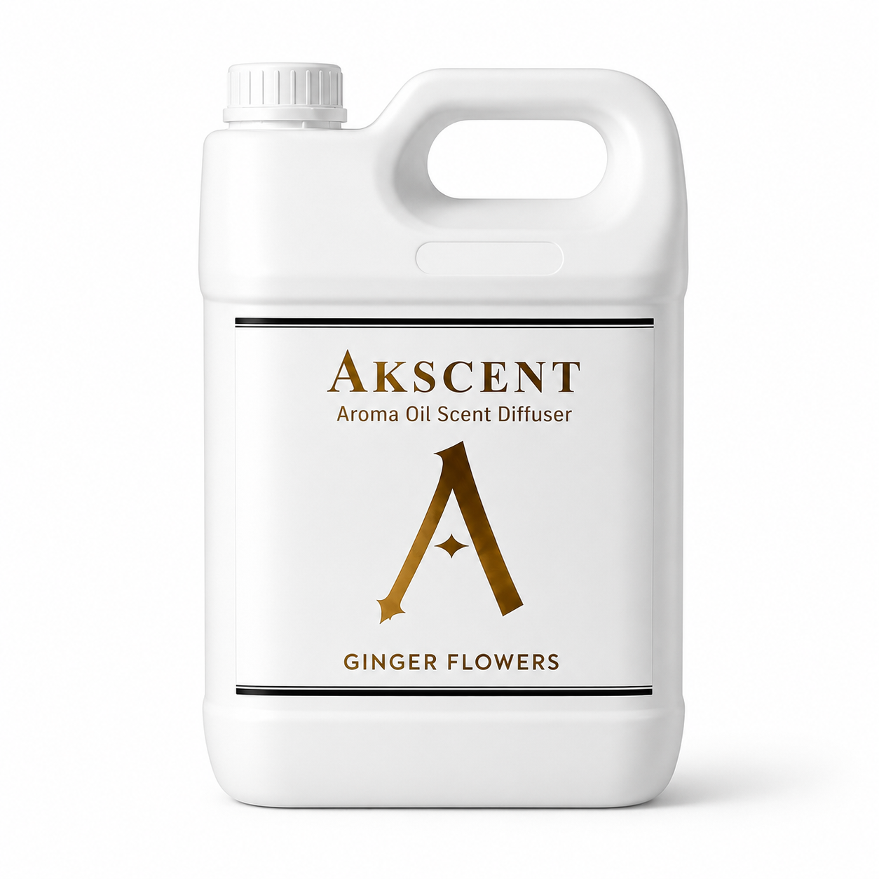 Akscent Genel Uyumlu Kartuş Esansı - Ginger Flowers 5 Lt.
