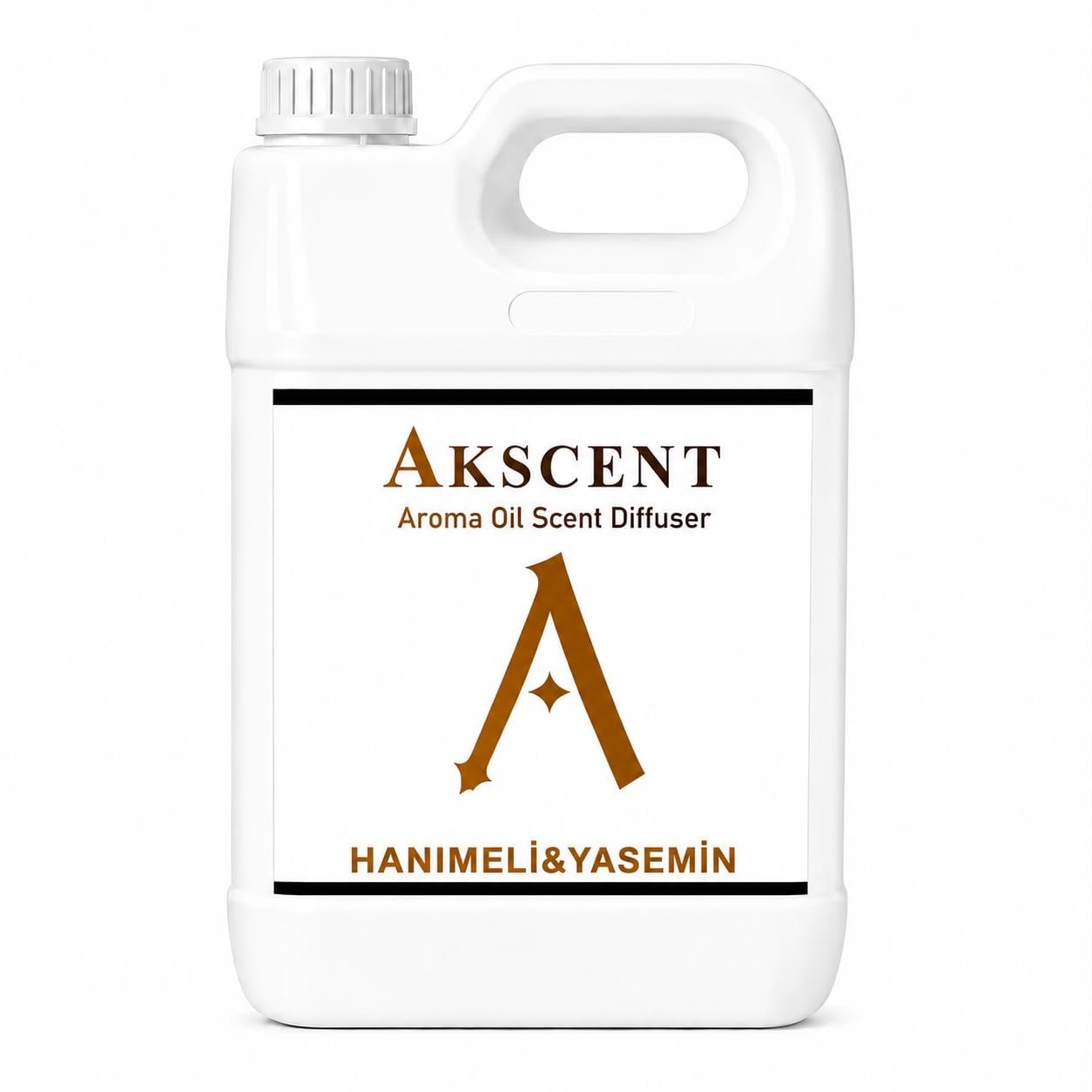 Akscent Genel Uyumlu Kartuş Esansı - Hanımeli & Yasemin 5 Lt.