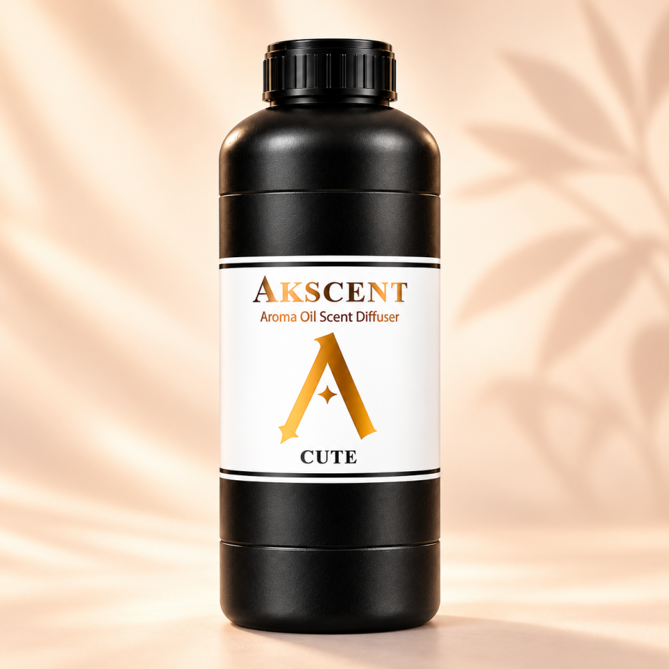 AKSCENT Cute Ortam Kokusu Esansı 1 Litre